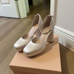 Loeffler Randall Selina Ankle-Strap Platform Heels